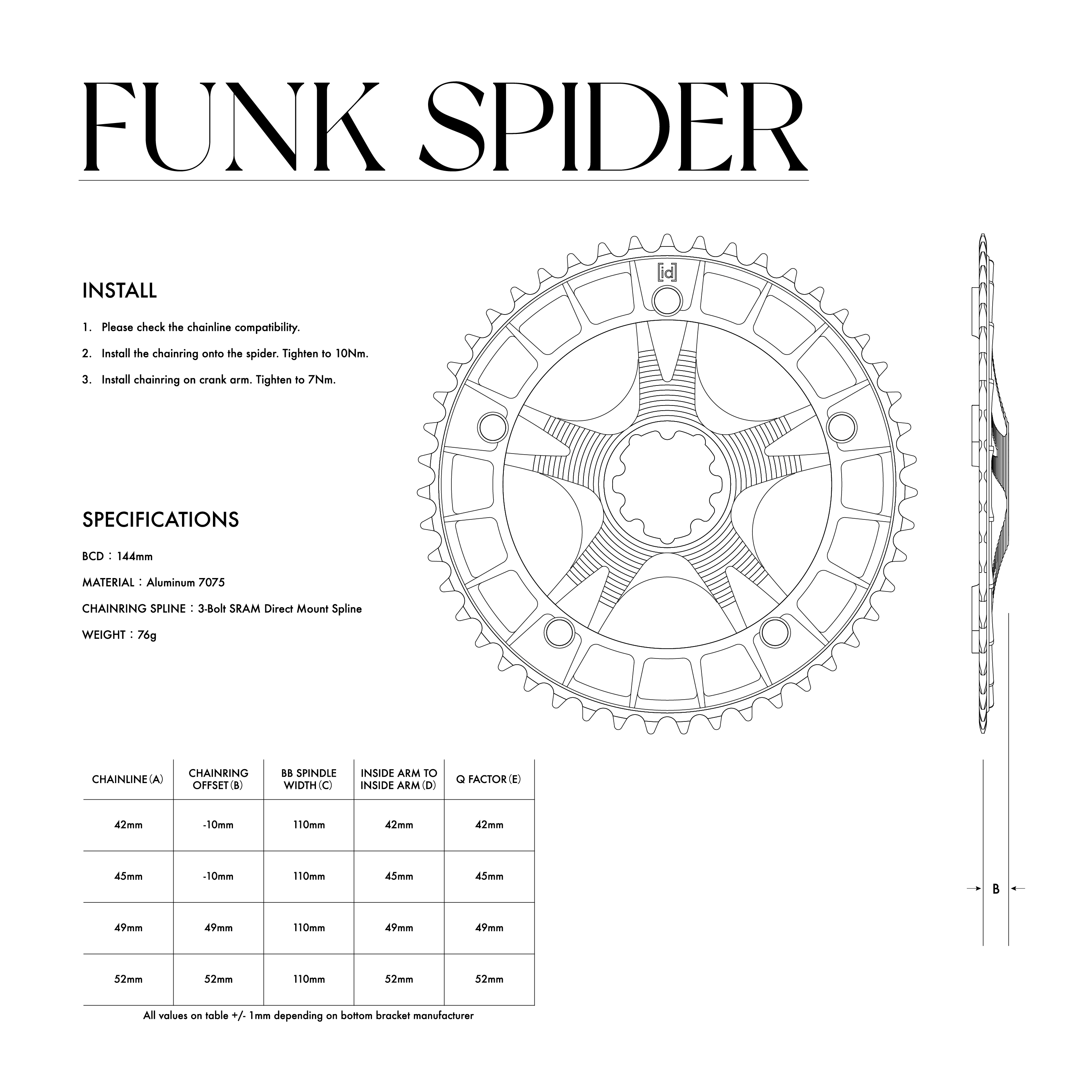 FUNK Spider 144